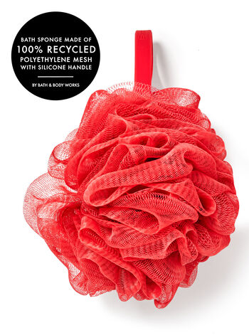 Deep Blush Loofah Bath Sponge Loofah Bath Sponge