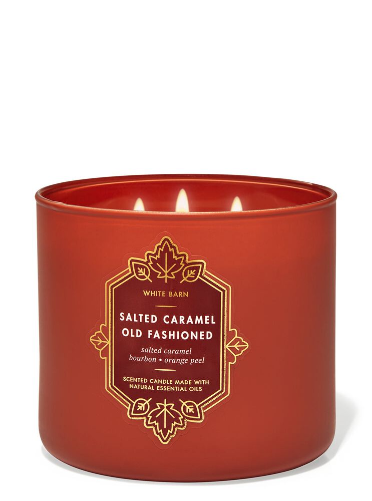 Salted Caramel Old Fashion 3-Wick Candle 3-Wick Candle