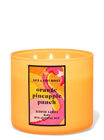Orange Pineapple Punch 3-Wick Candle เทียนหอม 3 ไส้