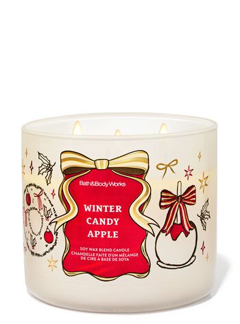 Winter Candy Apple 3-Wick Candle เทียนหอม 3 ไส้