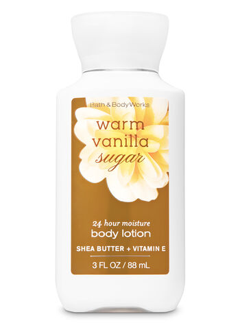 Warm Vanilla Sugar Travel Size Body Lotion Travel Size Body Lotion