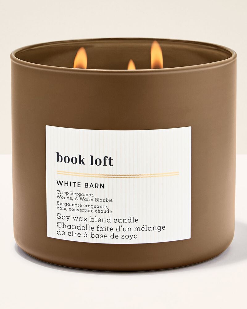 Book Loft 3-Wick Candle เทียนหอม 3 ไส้