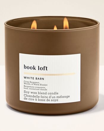 Book Loft 3-Wick Candle เทียนหอม 3 ไส้