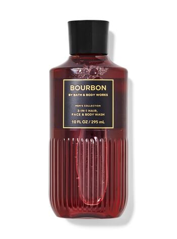 Bourbon 3-in-1 Hair, Face & Body Wash สบู่สูตร 3-in-1