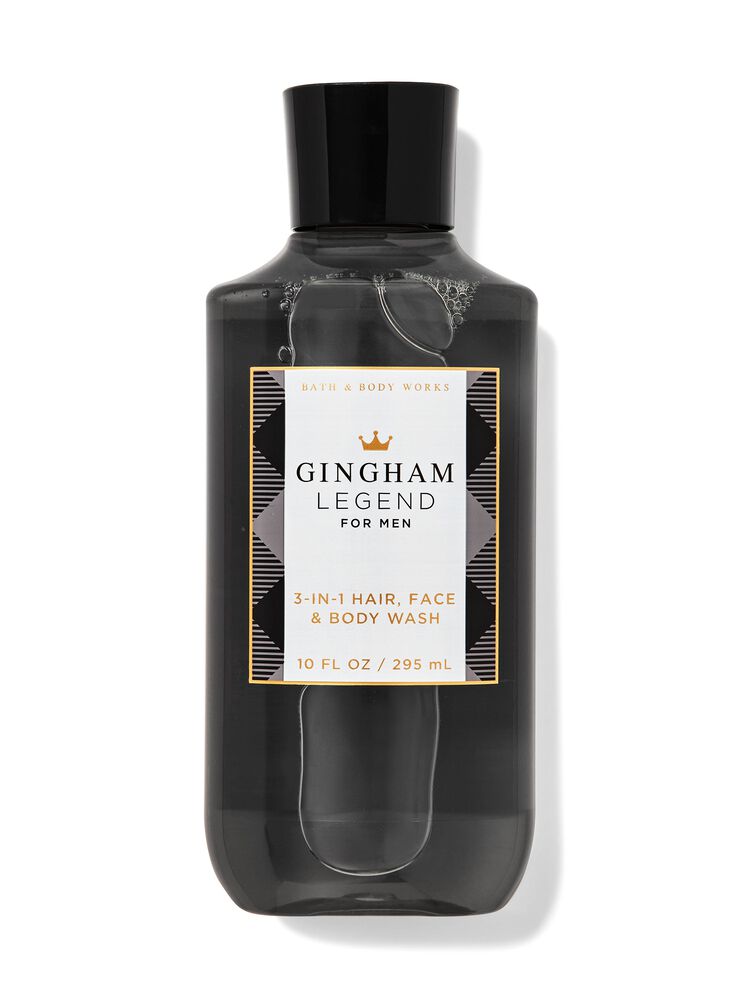 Gingham Legend 3-in-1 Hair, Face & Body Wash 3-in-1 Hair, Face & Body Wash