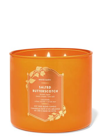 Salted Butterscotch 3-Wick Candle เทียนหอม 3 ไส้