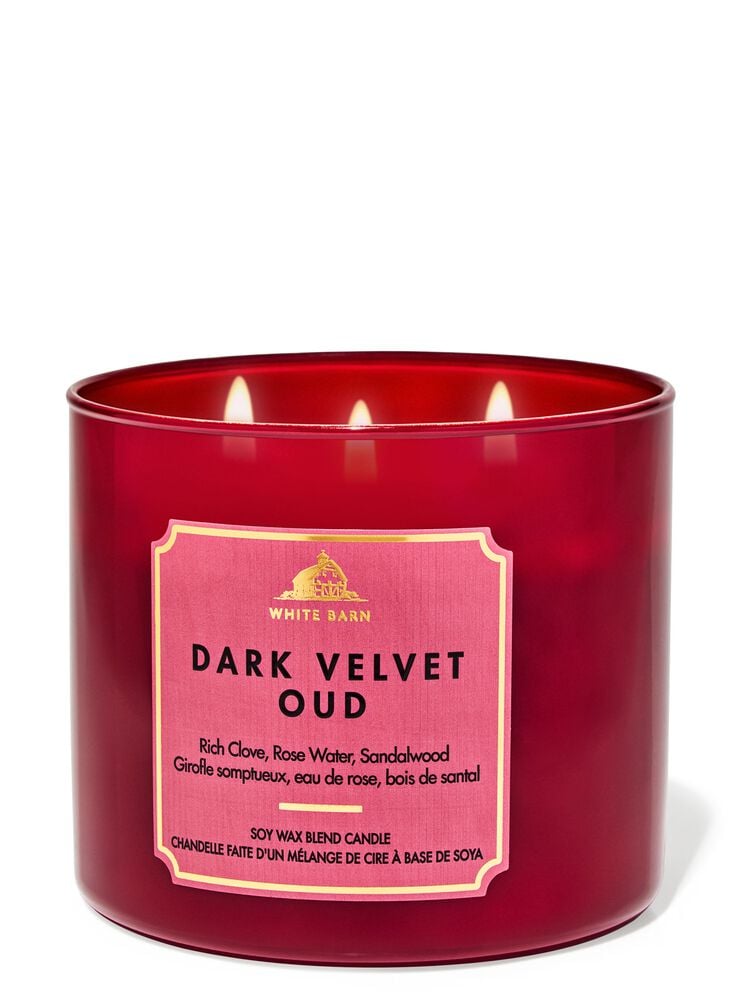 Dark Velvet Oud 3-Wick Candle เทียนหอม 3 ไส้