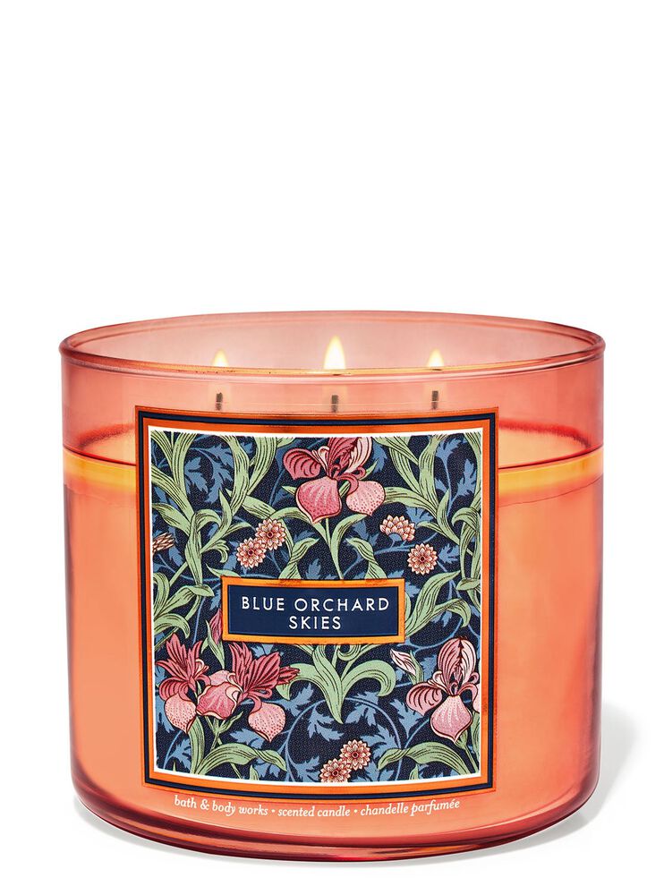 Blue Orchard Skies 3-Wick Candle เทียนหอม 3 ไส้