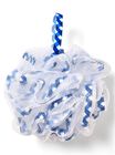 Blue Gingham Loofah Bath Sponge image number null