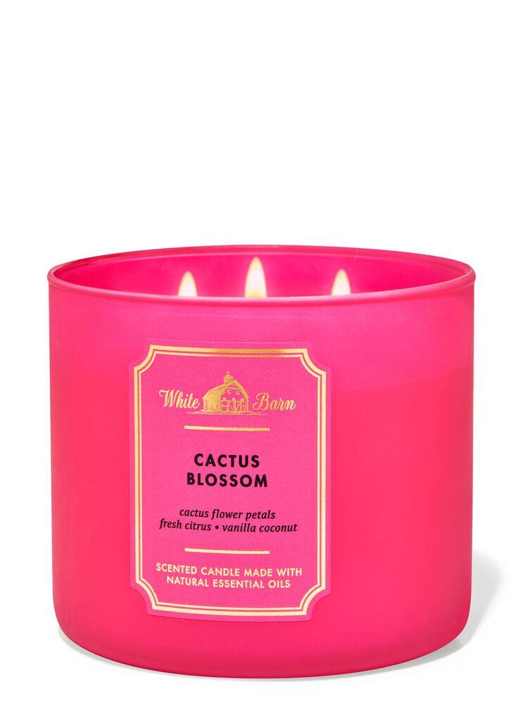 Cactus Blossom 3-Wick Candle เทียนหอม 3 ไส้