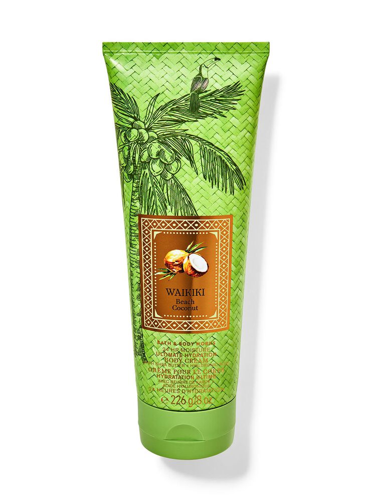 Waikiki Beach Coconut Ultimate Hydration Body Cream บอดี้ครีม
