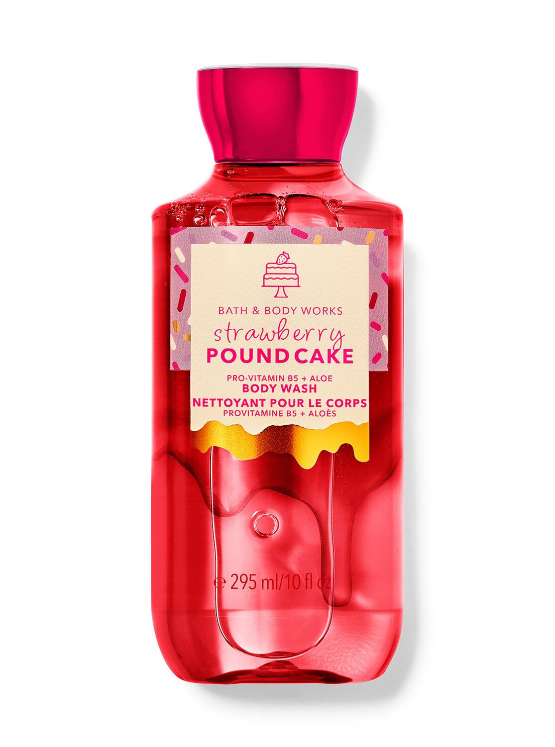 Shop Strawberry Pound Cake Body Wash & Shower Gel | TH Bath & Body