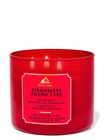 Strawberry Pound Cake 3-Wick Candle image number null