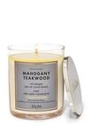 Mahogany Teakwood Single Wick Candle image number null