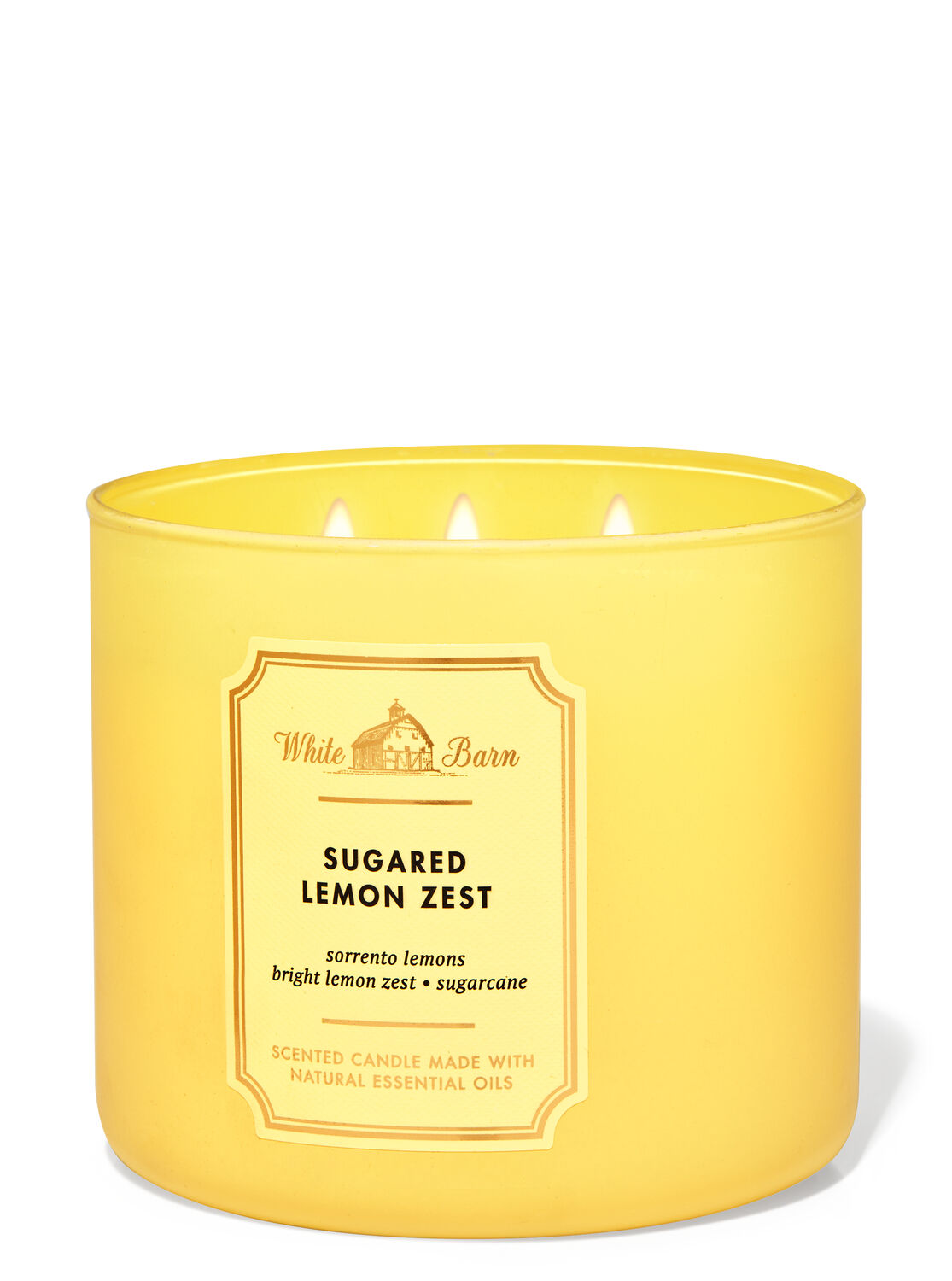 最新人気 Sugared Lemon Candle 3-Wick Zest アクセサリー