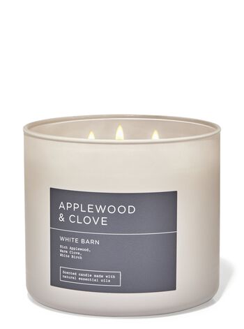 Applewood & Clove 3-Wick Candle เทียนหอม 3 ไส้