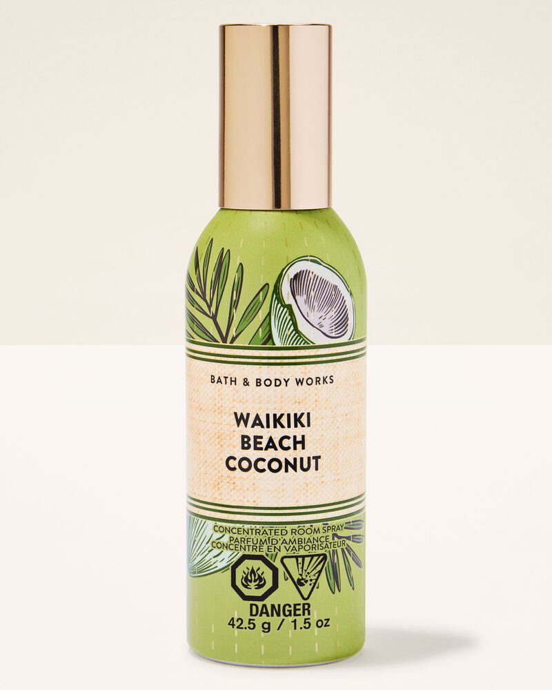 Waikiki Beach Coconut Concentrated Room Spray สเปรย์ปรับอากาศห้อง