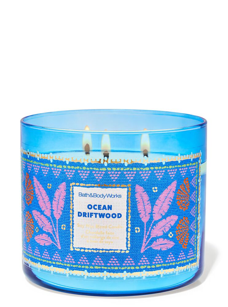 Ocean Driftwood 3-Wick Candle เทียนหอม 3 ไส้