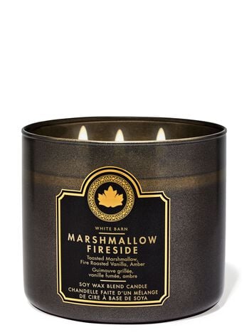 Marshmallow Fireside 3-Wick Candle เทียนหอม 3 ไส้