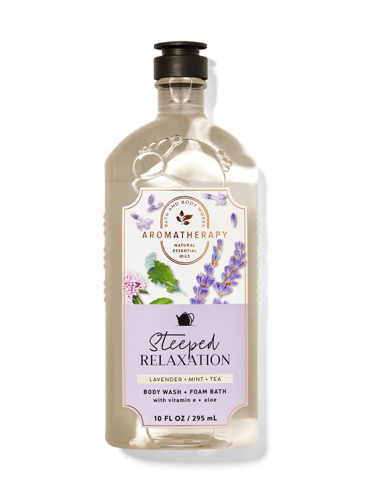 Lavender Mint Tea Body Wash and Foam Bath สบู่อาบน้ำ