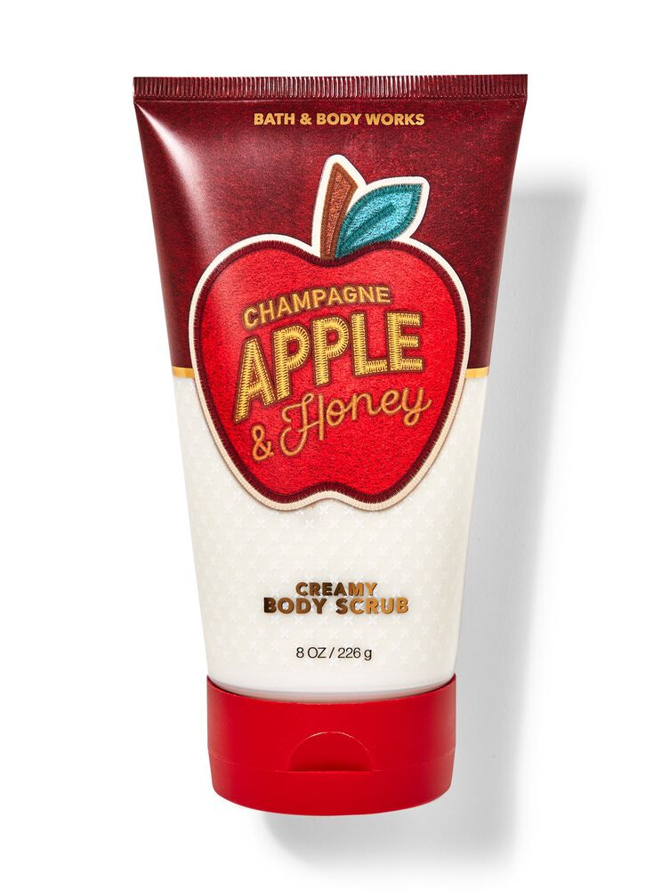 Champagne Apple & Honey Creamy Body Scrub บอดี้สครับ