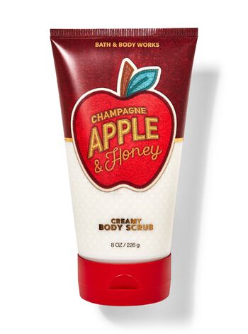 Champagne Apple & Honey Creamy Body Scrub บอดี้สครับ