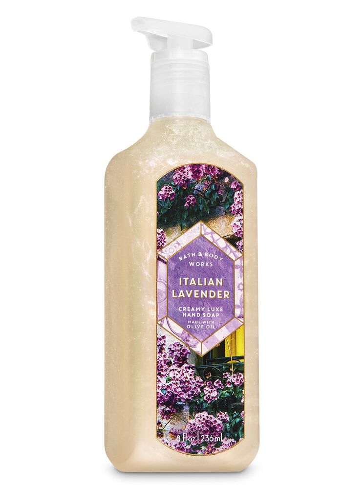 Italian Lavender Nourishing Hand Soap Creamy Luxe Hand Soap