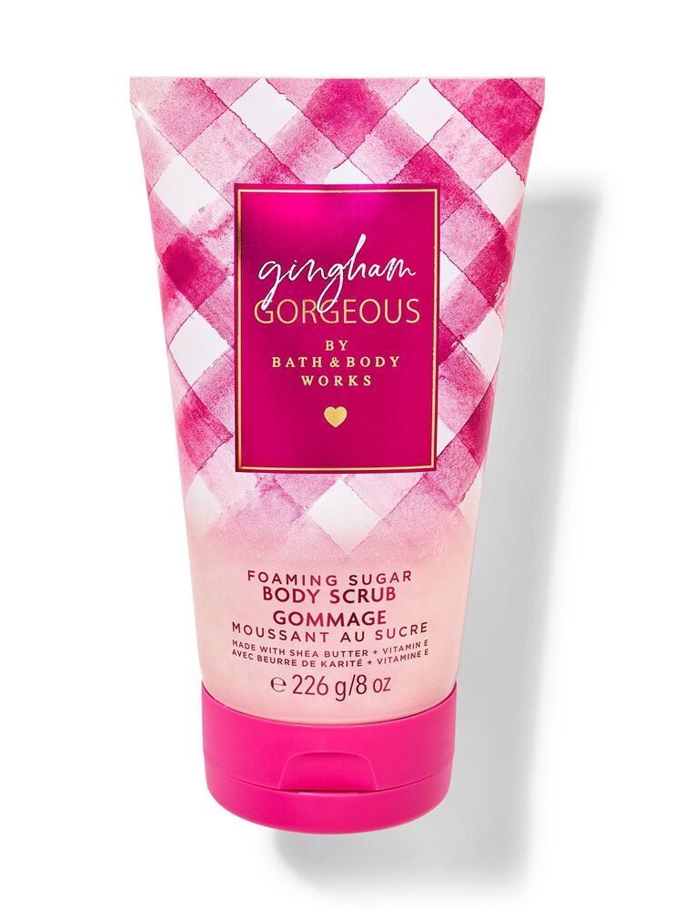 Gingham Gorgeous Foaming Sugar Scrub บอดี้สครับ