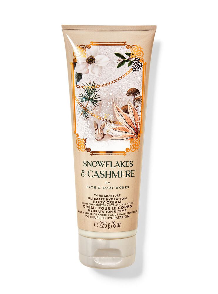 Snowflakes & Cashmere By Bath & Body Works Ultimate Hydration Body Cream Ultimate Hydration Body Cream