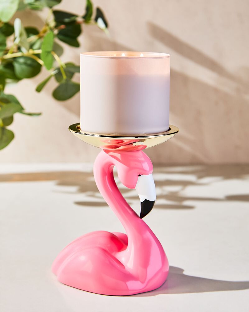Flamingo Head 3-Wick Candle Holder ที่วางเทียนหอม 3 ไส้