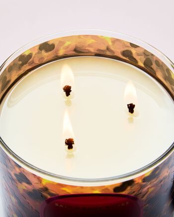 Mahogany Teakwood 3-Wick Candle 3-Wick Candle