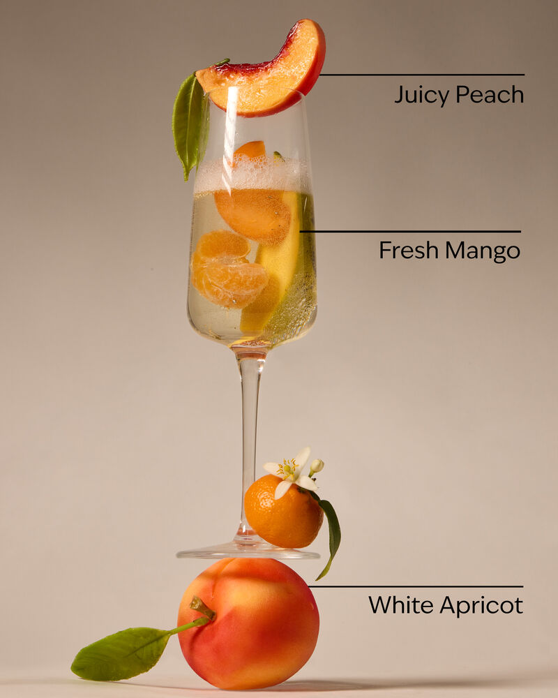Peach Bellini Signature Single Wick Candle เทียนหอม 1 ไส้