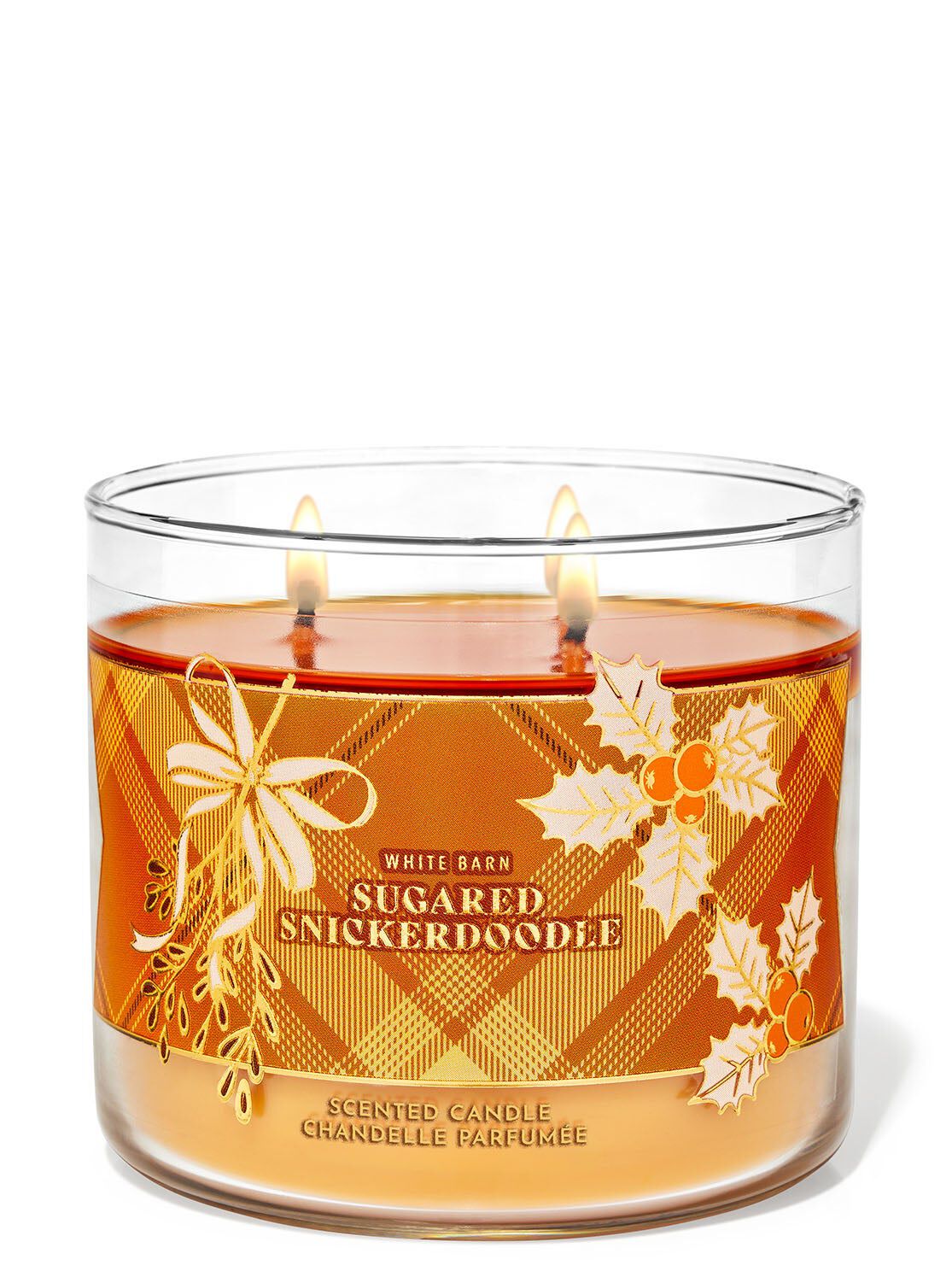 Shop Sugared Snickerdoodle 3-Wick Candle | TH Bath & Body Works