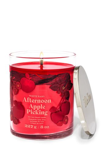 Afternoon Apple Picking Single Wick Candle เทียนหอม 1 ไส้