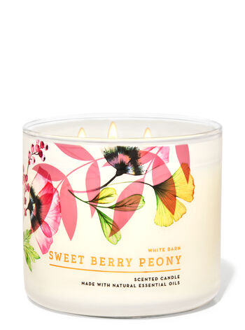 Sweet Berry Peony 3-Wick Candle 3-Wick Candle