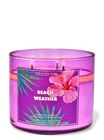Beach Weather 3-Wick Candle image number null