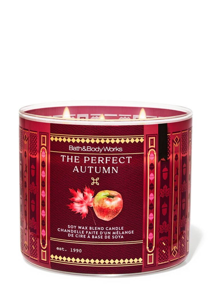 The Perfect Autumn 3-Wick Candle เทียนหอม 3 ไส้