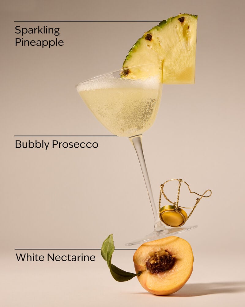 Pineapple Prosecco Gentle & Clean Foaming Hand Soap โฟมล้างมือสูตรอ่อนโยน