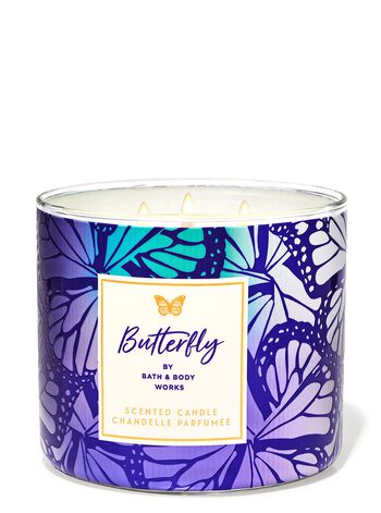 Butterfly 3-Wick Candle เทียนหอม 3 ไส้