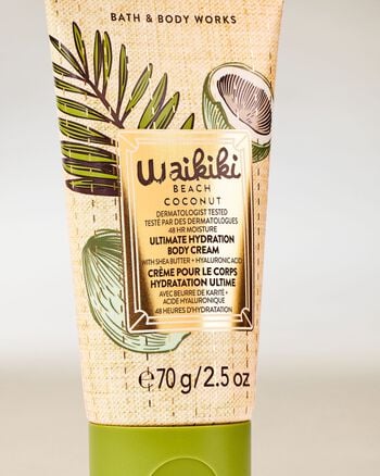 Waikiki Beach Coconut Travel Size Ultimate Hydration Body Cream บอดี้ครีมขนาดพกพา