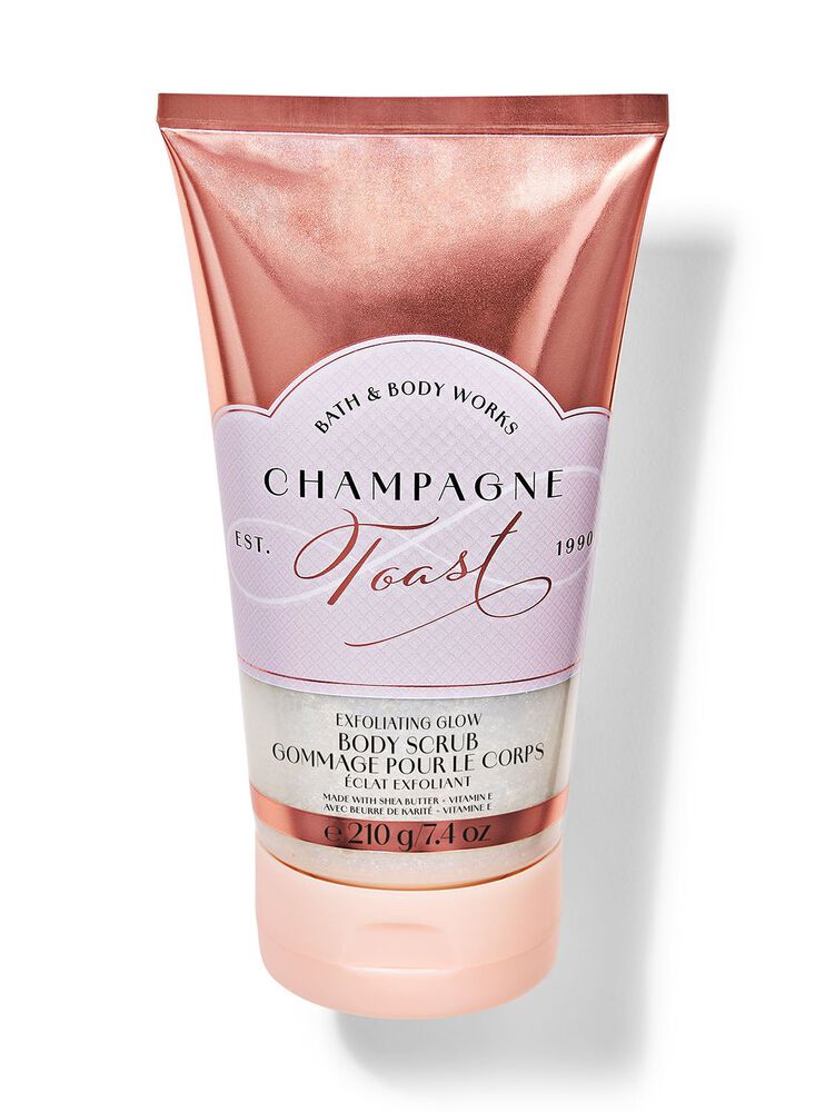 Champagne Toast Exfoliating Glow Body Scrub บอดี้สครับ