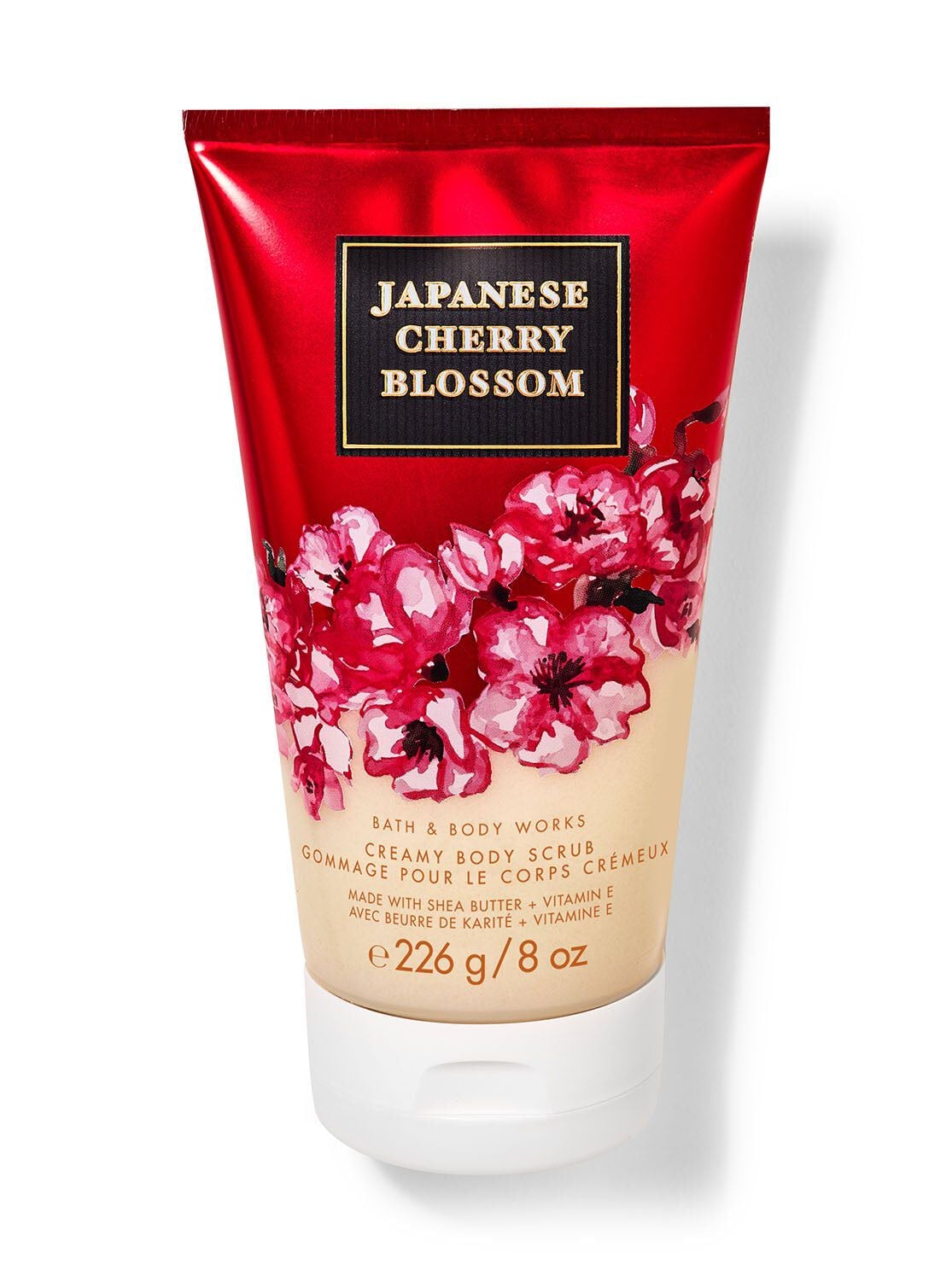 Shop Japanese Cherry Blossom Creamy Body Scrub | Bath & Body Works