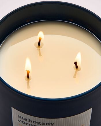 Mahogany Coconut 3-Wick Candle เทียนหอม 3 ไส้