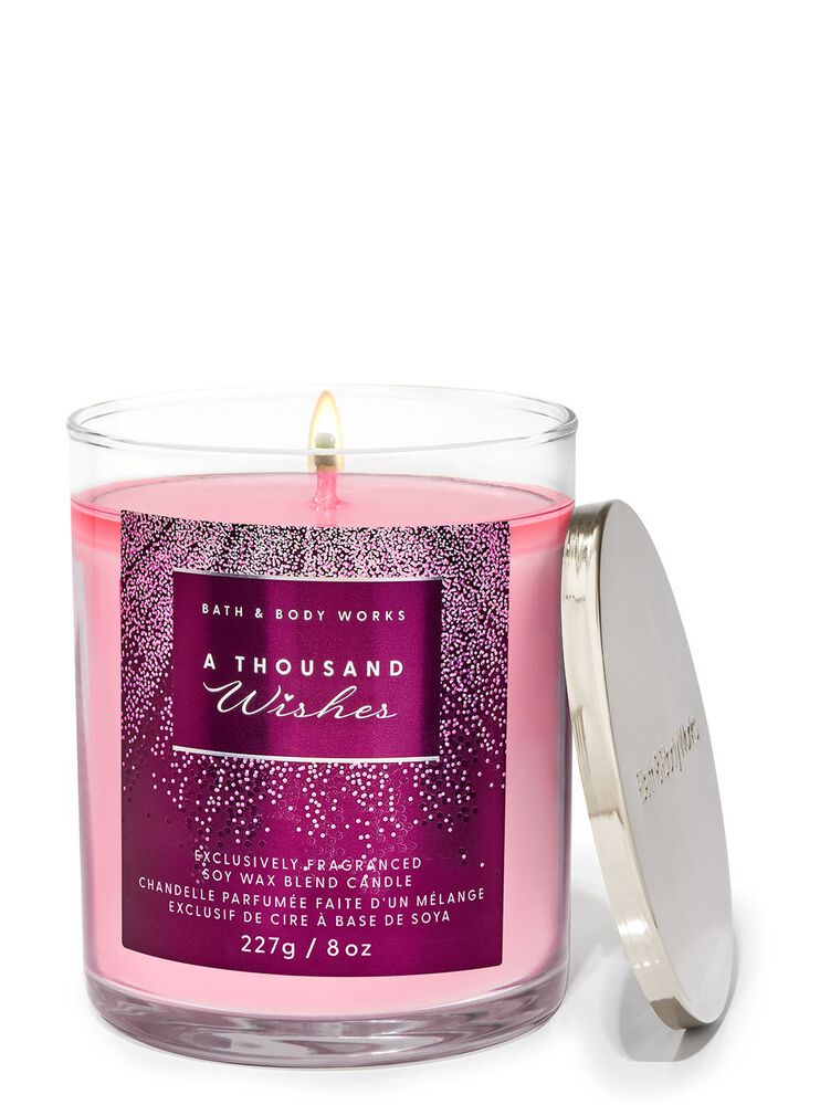 A Thousand Wishes Single Wick Candle เทียนหอม 1 ไส้