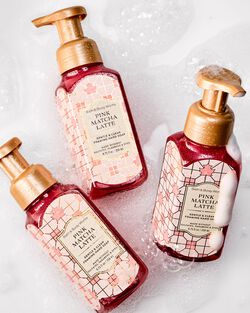 Pink Matcha Latte Gentle & Clean Foaming Hand Soap image number null