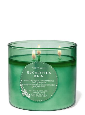 Eucalyptus Rain 3-Wick Candle เทียนหอม 3 ไส้