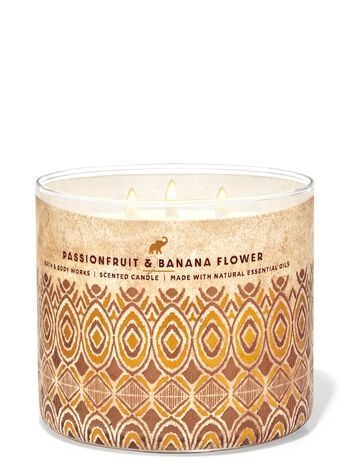 Passionfruit & Banana Flower 3-Wick Candle 3-Wick Candle