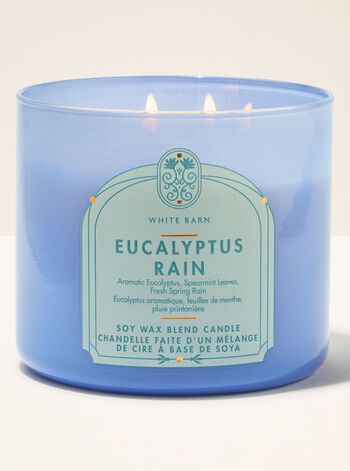 Eucalyptus Rain 3-Wick Candle เทียนหอม 3 ไส้