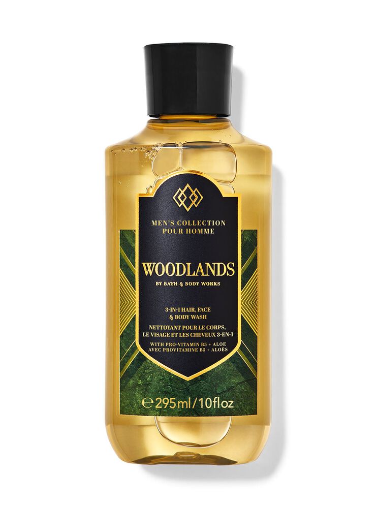 Woodlands 3-in-1 Hair, Face & Body Wash 3-in-1 Hair, Face & Body Wash