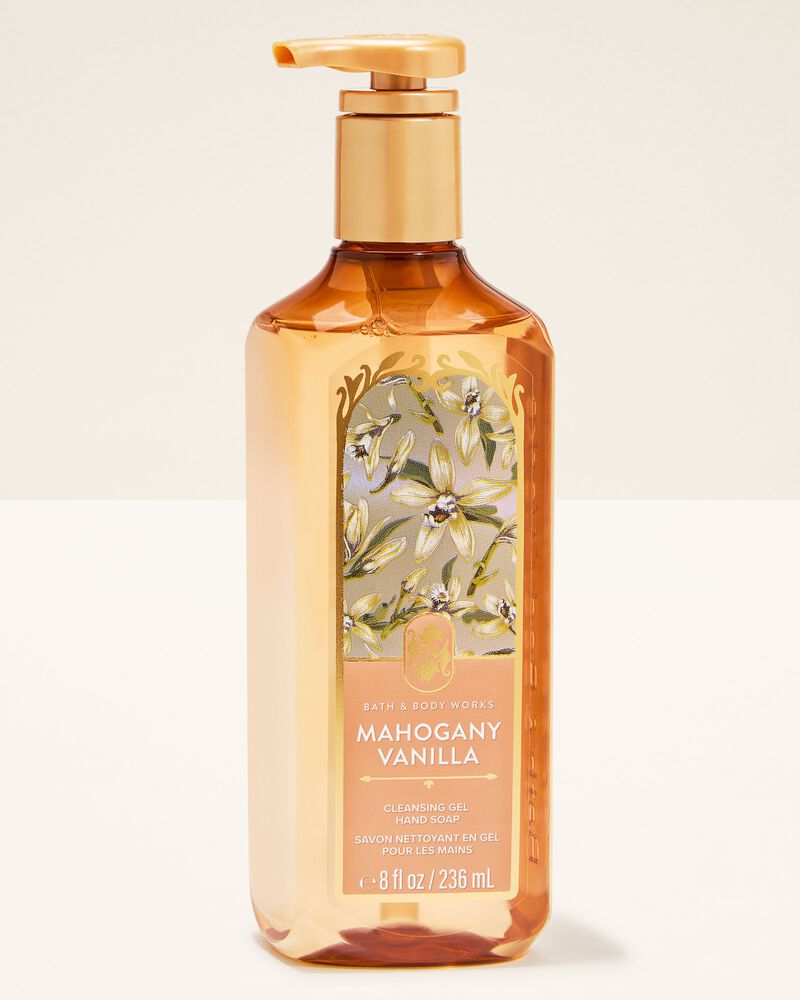 Mahogany Vanilla Cleansing Gel Hand Soap เจลล้างมือสูตรทำความสะอาด